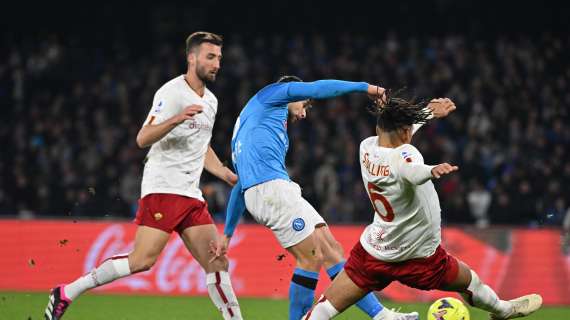 Napoli-Roma 2-1 - Giallorossi beffati nel finale da Simeone. HIGHLIGHTS!