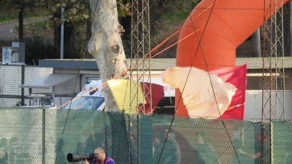 Youth League, tifosi giallorossi incitano la squadra. FOTO!