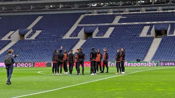 Walk around della Roma al do Dragao: presenti Monchi, Totti, Baldissoni e Conti. FOTO! VIDEO!