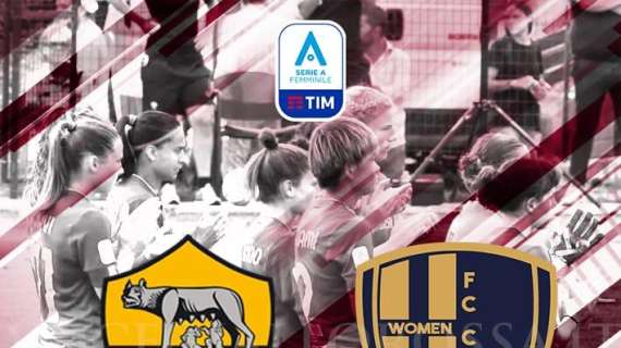 Serie A Femminile - Roma-Como - La copertina del match. GRAFICA!