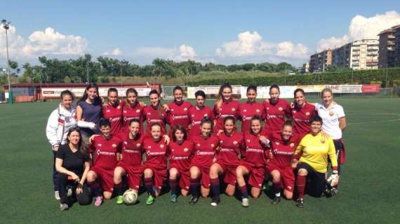 Roma calcio femminile-Vis Nova Roma 6-2, giallorosse a un passo dalla finale di Coppa Lazio 