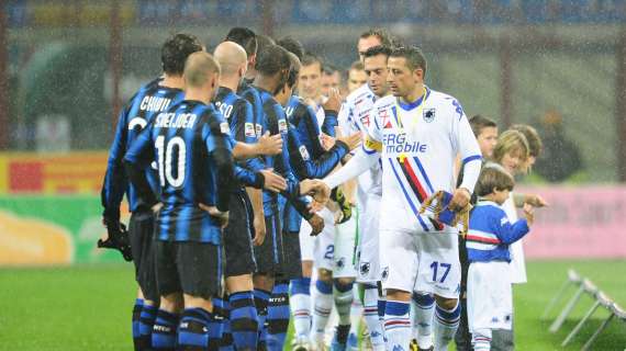 Inter-Sampdoria 1-1: in gol Guberti, pareggia Eto'o