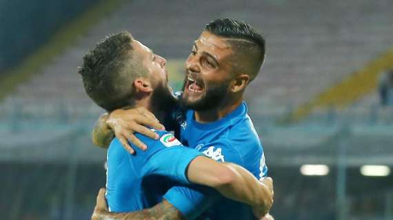 Napoli, Mertens e Insigne oggi a Castel Volturno