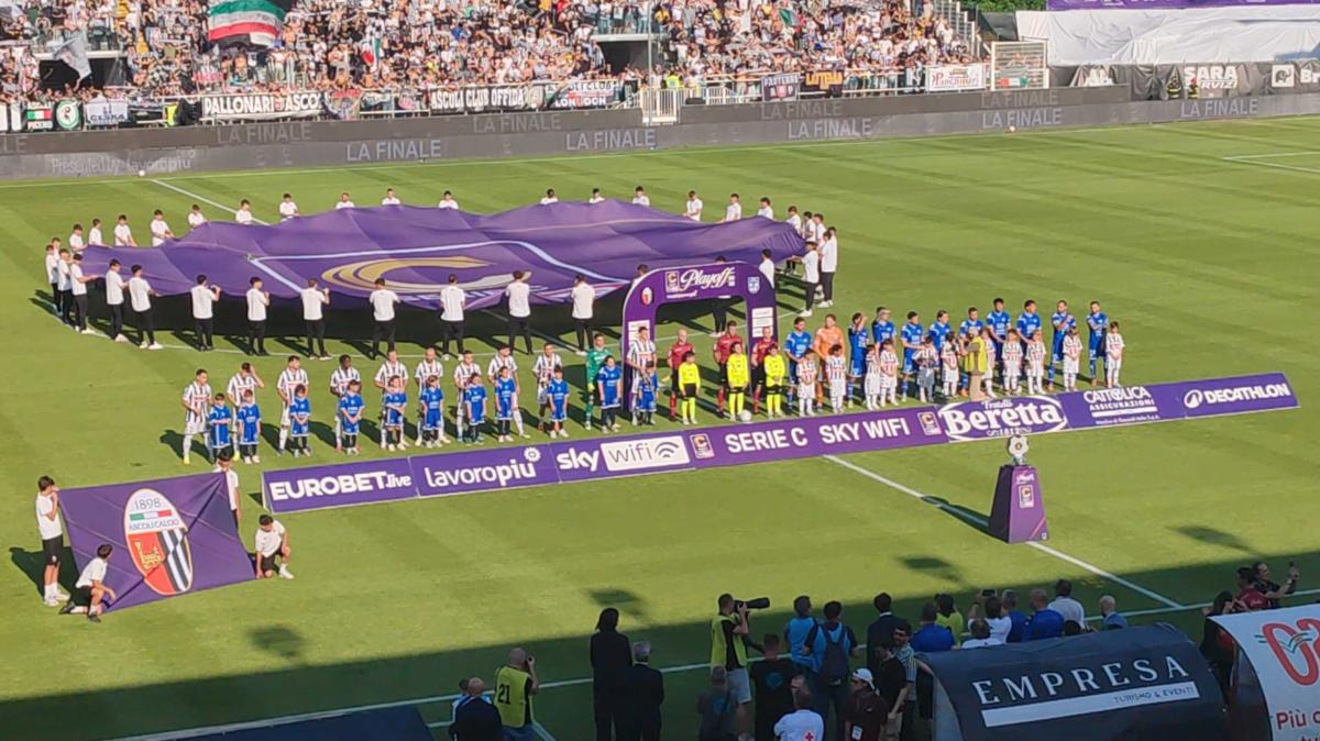 Serie C, l'Ascoli batte 3-0 il Brescia ed è promosso in Serie B