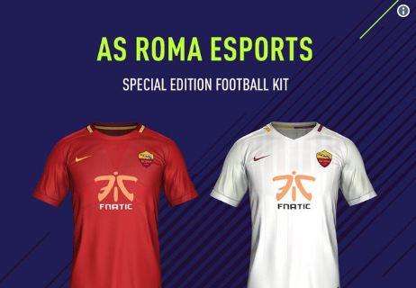 FIFA Ultimate Team - Disponibili le maglie eSports della Roma