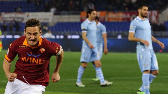 Accadde oggi - Derby in parità, Totti risponde ad Hernanes. Tare: "Per noi arrivare prima della Roma è più importante della Coppa Italia"