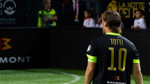 La Notte dei Re - Team Totti-Team Figo 11-17, vince la formazione del portoghese. FOTO!