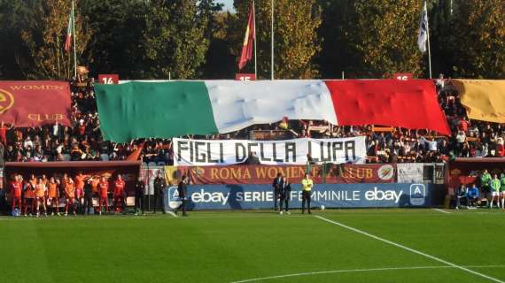 LIVE Serie A Femminile - Roma-Lazio 0-0 - Glionna vicina al vantaggio