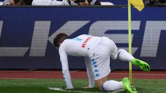 Napoli, Mertens: "Chiedo scusa ai romanisti, vi spiego l'esultanza di sabato"