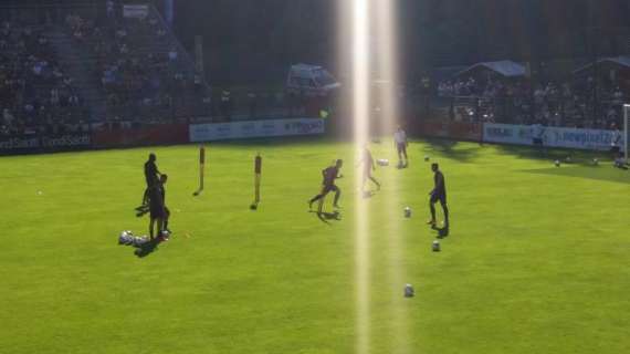 PINZOLO - Partitella a tutto campo, differenziato per Florenzi e Cole, problemi per D'Urso. FOTO!