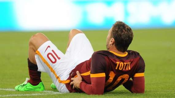 Totti, slitta il rientro: obiettivo derby per il capitano