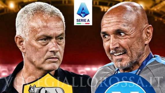 Roma-Napoli è anche Mourinho vs Spalletti - La copertina del match. GRAFICA!