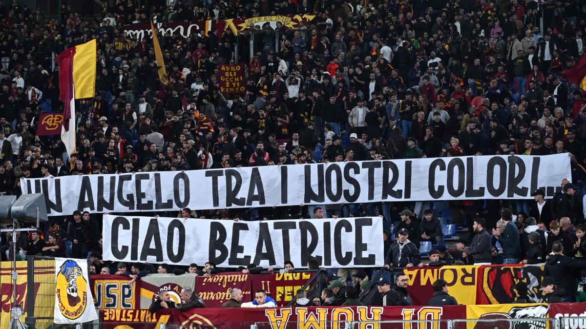 Roma-Parma - L'omaggio dell'Olimpico a Beatrice Bellucci. La Curva Sud: "Un angelo tra i nostri colori". FOTO!