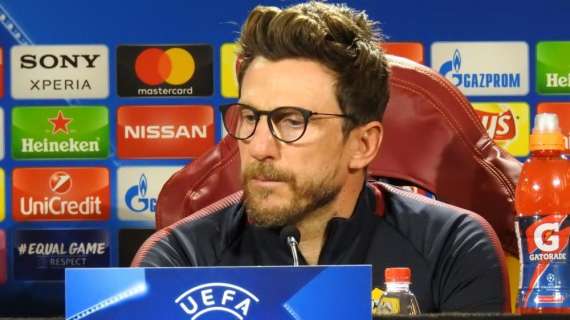 Di Francesco: "A Roma se si vince 5-0 si dice che gli altri sono scarsi". VIDEO!