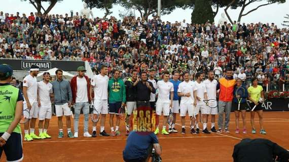 Foro Italico - Florenzi e Fognini vincono il torneo "Tennis with Stars". FOTO! VIDEO!