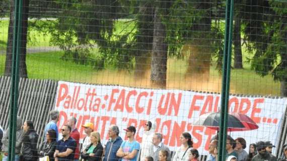PINZOLO - Striscione per Pallotta: "Facci un favore: diventa romanista". FOTO!