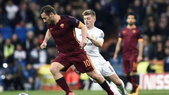 LA VOCE DELLA SERA - Ronaldo e James affondano la Roma. Spalletti: "La soddisfazione mi dà angoscia". Totti: "Emozionante la standing ovation"