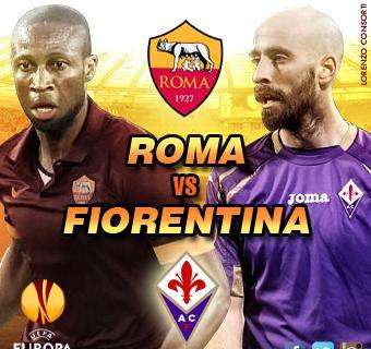 Roma-Fiorentina, la copertina