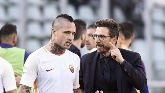 Di Francesco: "La Roma non è da scudetto. Non ho parlato con Pallotta. Nainggolan titolare contro l'Inter". VIDEO!