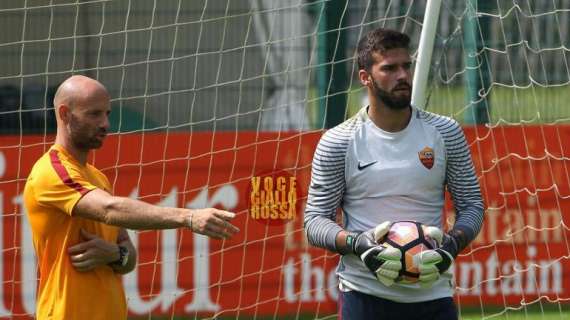 Brasile, Alisson: "Sono due partite che non gioco con la Roma, ma sono tranquillo"