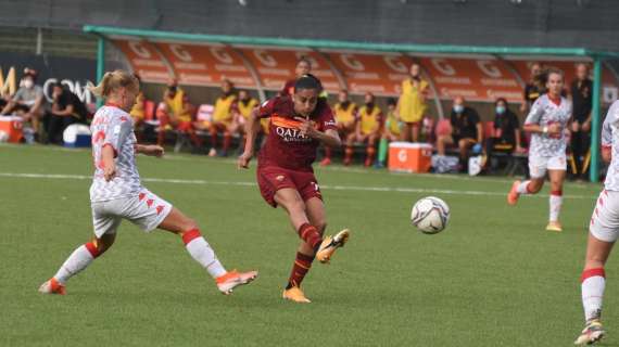 Roma Femminile, Andressa: "Era importante vincere. Sarà una grande stagione"