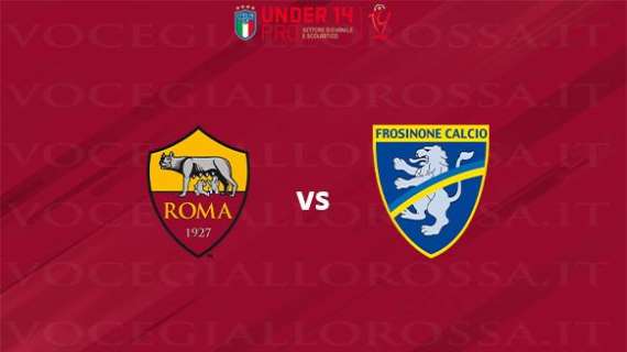 UNDER 14 PRO - AS Roma vs Frosinone Calcio 0-1