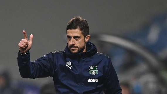 Sassuolo, Dionisi: "Grande prova di squadra contro una Juve forte"