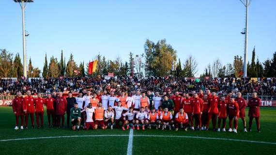 La photogallery dell'allenamento al Tre Fontane