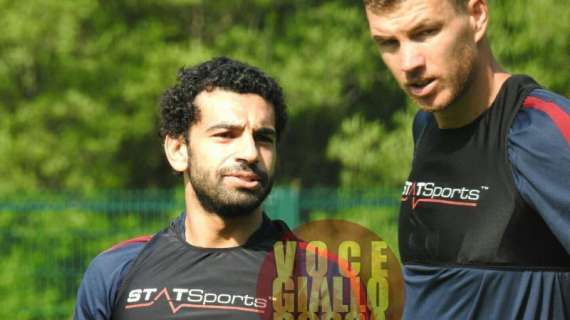 Salah: "Pjanic? Ha fatto la sua scelta. Mi piace giocare con Dzeko. Lotteremo per lo scudetto"