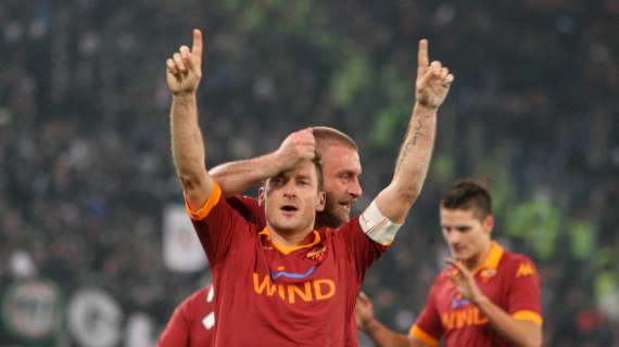 Roma-Juventus 1-0 - Un siluro di Totti regala i tre punti ai giallorossi e la prima vittoria ad Andreazzoli. FOTO! VIDEO!