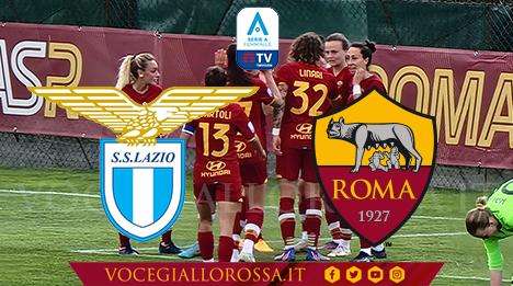 Serie A Femminile - Lazio-Roma 0-3: il derby si tinge di giallorosso