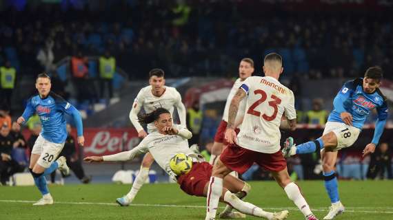 Roma con quasi 500 partite in più del Napoli in Serie A