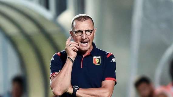 Genoa, Andreazzoli: "La Roma è una squadra tosta, con tanta qualità"