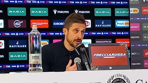 Sassuolo, domani alle 12:45 la conferenza stampa di Dionisi