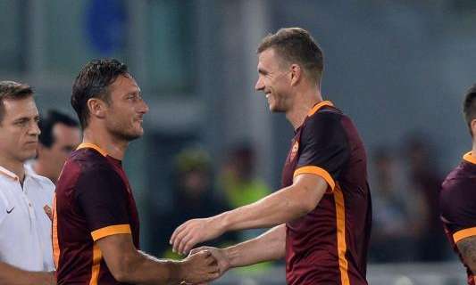 Totti-Dzeko, questione di feeling: al Matusa non è buona la prima