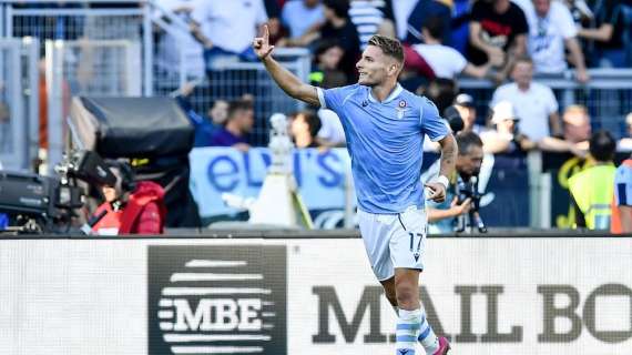 Lazio, Immobile: "Per la Champions League ci siamo noi, la Roma, il Napoli e l'Atalanta"