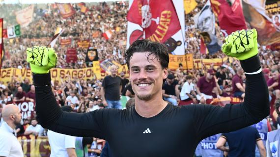 Svilar celebra la vittoria sui social: "Roma è giallorossa"
