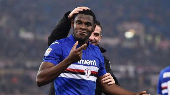 Sampdoria, Zapata: "Giocato con personalità, non molliamo mai"