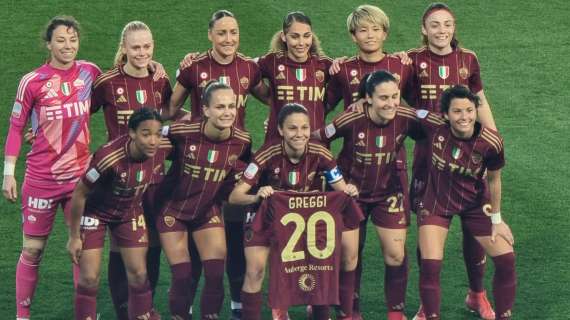 Roma Femminile, le convocate di Spugna per il match contro l'Inter: out Greggi 