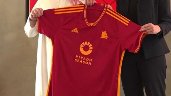 Calcio, Riyadh Season nuovo main sponsor della Roma: accordo da 25