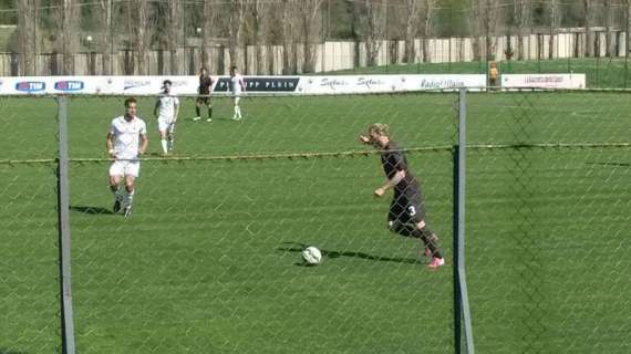 Federico Balzaretti in campo con la Primavera. FOTO!