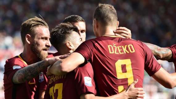 LA VOCE DELLA SERA - Roma-Udinese 3-1, terza vittoria consecutiva per i giallorossi. Di Francesco: "C'è maggiore consapevolezza". El Shaarawy: "Se sto crescendo il merito è del mister"