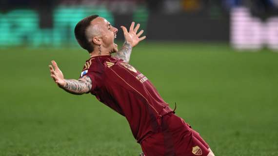 Roma-Napoli 1-1 - Angelino regala il pareggio ai giallorossi nel finale