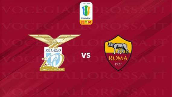 PRIMAVERA 1 - SS Lazio vs AS Roma 0-4 - I giallorossi trionfano nel derby