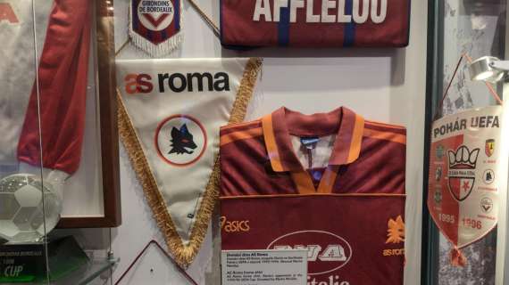 VG - C'è un po' di Roma nel museo dello Slavia Praga: ecco la maglia della sfida in Coppa UEFA della stagione 1995/1996. FOTO!