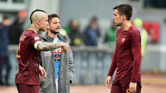 Nainggolan augura buona fortuna a Strootman: "È stato bello combattere con te"