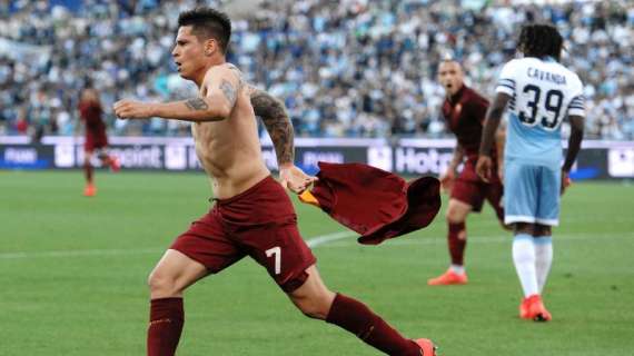 I numeri di... Lazio-Roma - Ai giallorossi bastano due tiri in porta per prendersi derby e Champions