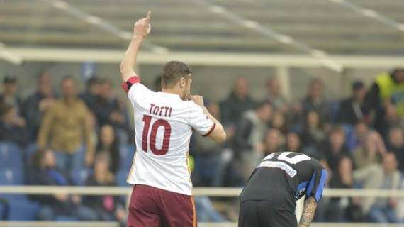 Accadde oggi - Totti salva la Roma a Bergamo. Striscione contro Pallotta