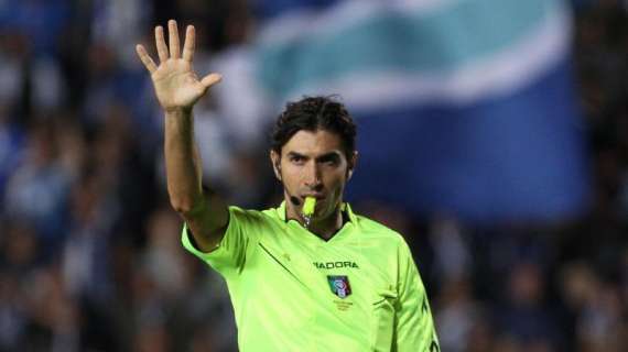 Roma-Sampdoria, arbitra Calvarese