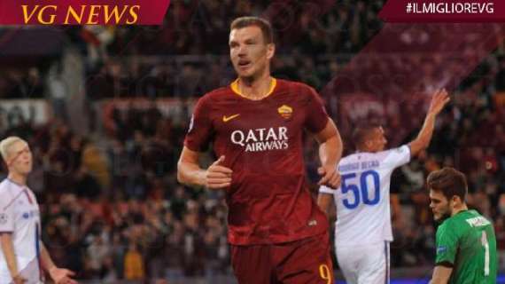 #IlMiglioreVG - Dzeko è il man of the match di Roma-CSKA Mosca 3-0. GRAFICA!